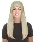 HPO Adult Men The Despotic Overlord Wavy Blonde Wig, For Cosplay & Halloween
