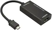 Micro USB (MHL) Male to HDMI Female Converter MHL Display Adapter 1080P Full HD