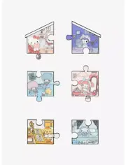Sanrio House Puzzle Pin Blind Box Loungefly New Open BOX