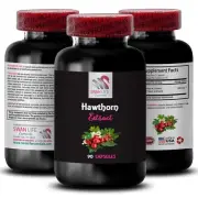 Immune Booster - HAWTHORN EXTRACT - Detox Formula 1 Bottle 60 Capsules