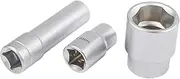 3 Pieces 1/2 Triangular Multi-Toothed Socket 、Tool Nuts Fitting For Fuse Board Injection Pump Die Sel Durable R9UF Socket Set