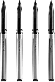 Uni-Ball AIR - 0.7mm Medium Rollerball - 4 Pack - Black - UBA-188-L