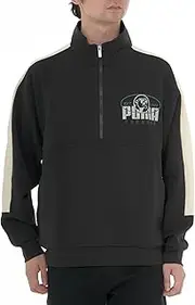 [PUMA] 683588 Men's Jacket Windproof, Cold Protection, One-Line, Core HERITAGE MX Half Zip Pullover