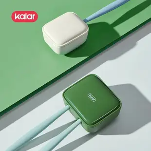 牙刷架 kalar智能牙刷消毒器紫外線殺菌便攜免安裝收納盒免插充電牙刷架