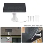 4W Solar Power Panel For Eufy Eufycam Cam E/2C/E/2 Pro Wall Mount With 3M Cable