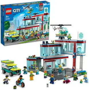 【折300+10%回饋】LEGO 樂高 城市系列 樂高城市醫院 60330