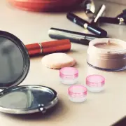 20 Pcs Cosmetic Bottle Small Round Jar Travel Size Containers Empty Cream Pots