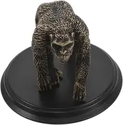 Abaodam Human Evolution Teaching Chimpanzee Gorilla Jumbo Animal Figures Orangutan Caveman Orangutan Statue Gozilla Figurines for Man Figurine Plastic