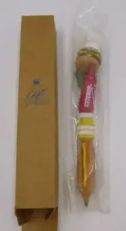 Vintage 1999 Hamburger Hot Dog Cookout Novelty Pen Avon Gift NIB
