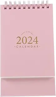 HONMEET Desk Calendar Convenient Standing Calendar for Office Home Decor Stylish Monthly Planner