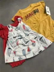 *^ Newborn Baby Outfits Carter's Grayson Mini Malibu Jumper Yellow