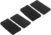 DECOMELODY 2Pairs Elastic Sports Wrist Support Bands Comfortable Wrist Protectors for Gym Weightlifting Running and Fitness Soft for Optimal Support and Injury