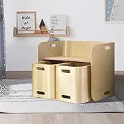 Kids Table and Chairs Set Multifunctional Storage Desk Playroom Furniture