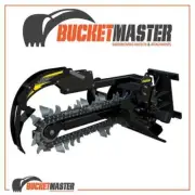DIGGA BIGFOOT TRENCHER - Suits up to 5T - COMBO Chain - EXCAVATOR, SKID STEER, L
