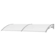 Polycarbonate Window Door Awning Outdoor Canopy Cover Hollow Sheet Shade 2.4x1m