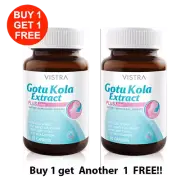 Vistra Gotu Kola Extract Plus Zinc+Grape Seed Extract 30 caps (Buy 1 Get 1 FREE)