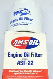 NOS Amsoil Oil Filter Asf-22 1960-70's GMC Jeep Olds Pontiac Buick See Photo's