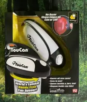 TouCan Can Opener Battery Operated One Touch Smooth Edges