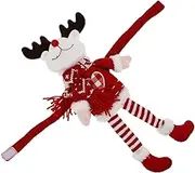ABOOFAN Christmas Curtain Buckles Reindeer Shaped Tiebacks for Curtains Cartoon Holder Straps Versatile Window Decor for Holiday Home Decoration