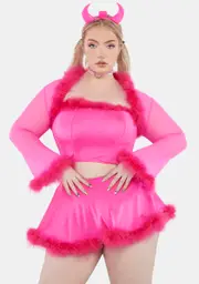 [Trickz N' Treatz] Plus She Devil Costume Set