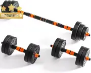 Adjustable Dumbbells Set, Free Weights Dumbbells Set for Home Gym