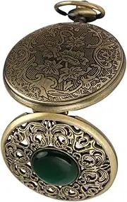 [VALICLUD] Unique Decorative Pocket Watch Palace Style Hanging Watch Smooth Time Keeping Accessory