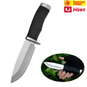 Full Tang Small Fixed Blade Camping Pig knife Survival Miltary Knife Free Sheath
