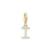 Buy Charm Pendant letter I gold plated by Thomas Sabo online - THOMAS SABO Australia