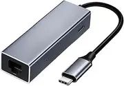 USB C Dock, Multiport Adapter with 100W PD Input, USB Hub for Data Transfer, 4K Output, /TF Card Reader, and Fast Charging, Portable Docking Station for Laptops, Smartphones, and Tablets