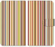 Galaxy S9+ Case Cover Notebook Type docomo SC-03K au SCV39 Galaxy S9 Plus a03 Colorful Stripe Smartphone Cover Smartphone Case Notebook Cover Sc03k-tpa03