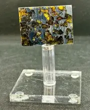 SEYMCHAN METEORITE PALLASITE PARTIAL SLICE 13,3 g