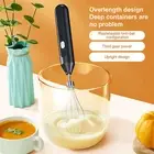 Rechargeable Milk Frother Kitchen Fast Portable Electric Hand Mixer