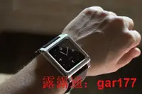 在飛比找露天拍賣優惠-【現貨】手錶適用蘋果ipod nano6手表帶鋁合金 nan