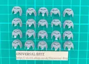 Chaos Knights Shoulder Pads x 20 A Knight Warhammer Darkness Old World AOS B5 C