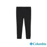 【COLUMBIA 哥倫比亞】童款-OMNI-HEAT保暖快排內著長褲-黑色(UAY80350BK / 2022年秋冬)