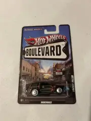 Hot Wheels Boulevard Underdogs Packin' Pacer Black Real Riders Metal/Metal 2012