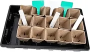 VICASKY Plant Nursery Pots Sprouting Trays Seedling Boxes Starter Trays Gardening Supplies Kit