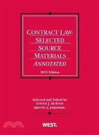 在飛比找三民網路書店優惠-Contract Law ― Selected Source