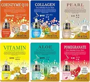 Malie Ultra Hydrating Essence Mask Face Moisturizing Skin Care Korean Glow Facial Skincare 6 Pack