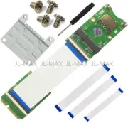 1SET Mini PCI-E x mSATA Flexible Extender cable With SIM card Slot