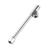 Self-locking Dual Head Air Chuck Inflator Tool Truck RV Bus Car 1/4" Compressor