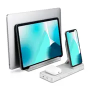 Kensington StudioCaddy Stand w/ Qi Wireless Charging For iPhone/iPad/AirPods