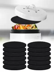 12Pcs Charcoal Filters for Compost Bin Activated Charcoal Compost Bin Filtersེ
