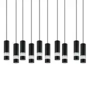 Eglo Bernabeta 10 Light 50W LED Modern Bar Pendant Light - 5000K Neutral White