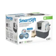 Catit Smartsift Airsift Deluxe Hooded Cat Pan Litter Tray Set