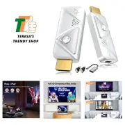 Wireless HDMI Transmitter and Receiver 4K, 2.4G/5G Plug & Play Portable Wirel...