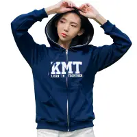 在飛比找蝦皮購物優惠-造勢晚會穿起來買一送衣-KMT-連帽長袖外套經典款-深藍(男