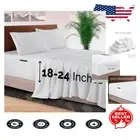 Ultra Soft Queen Bed Sheet Set - 4-Piece, Deep Pocket for Mattresses up to 24 in