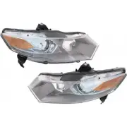 For 2010 2011 HONDA INSIGHT Headlight Assembly Pair CAPA Certified (for: Honda)