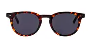 BON CHARGE Clarke Grey Blue-Light Block Tortoise Men's Sunglasses Tortoiseshell Size 49